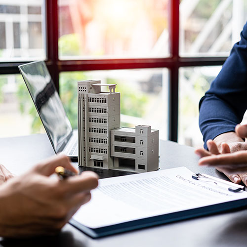 Commercial property broker